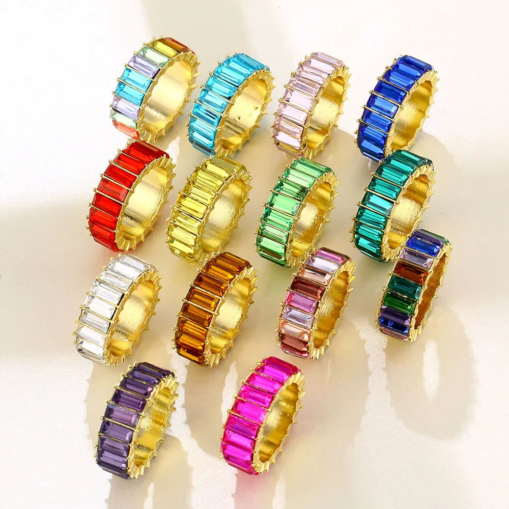 Zircon Crystal Ring