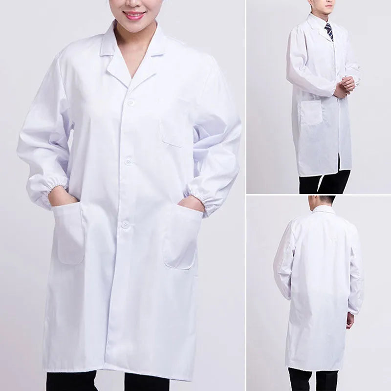 Long Sleeve White Lab Coat