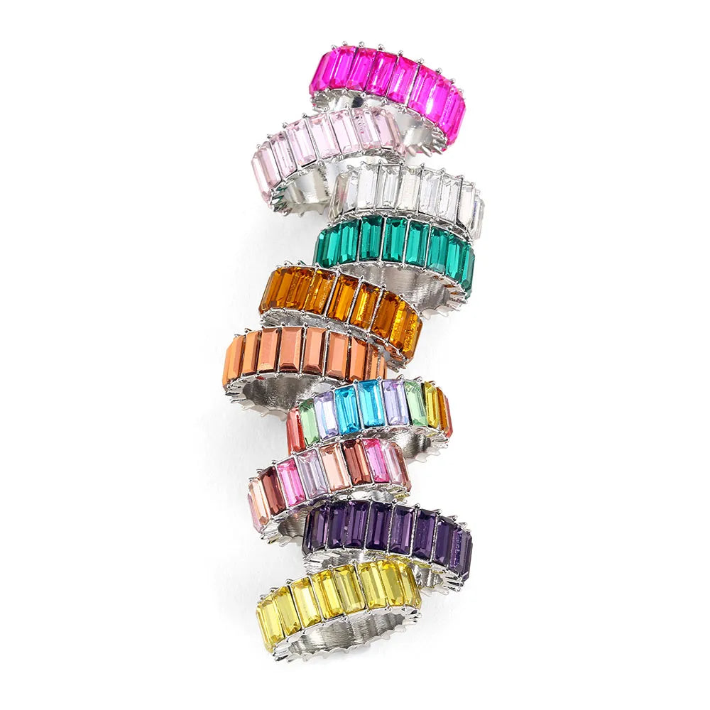Zircon Crystal Ring