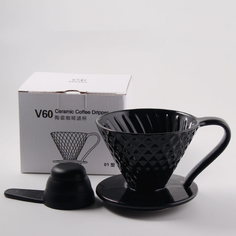 Ceramic Coffee Cone Hand Brewed Coffee Filter Cup