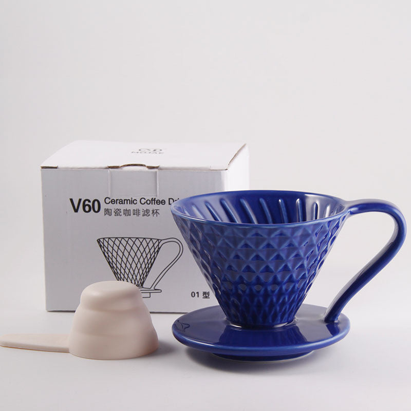 Ceramic Coffee Cone Hand Brewed Coffee Filter Cup