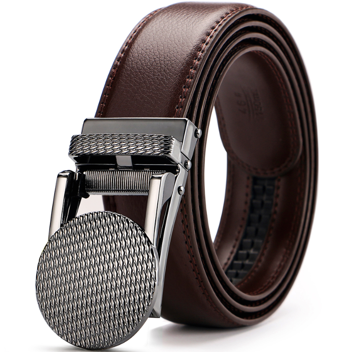 Adjustable Holeless Leather Belts