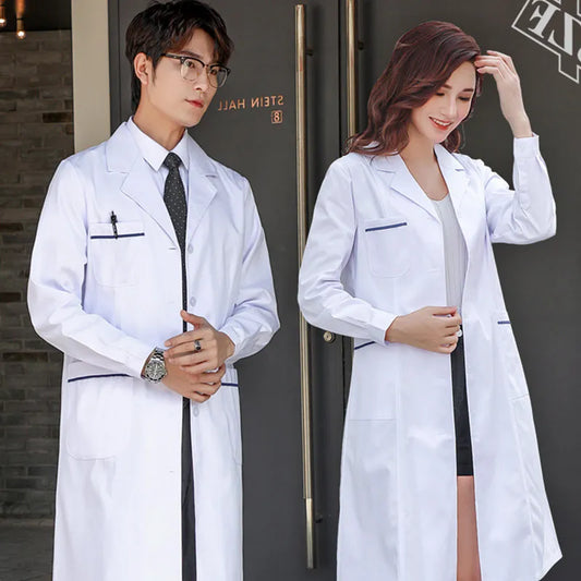 White Long Nurse & Doctor Coat