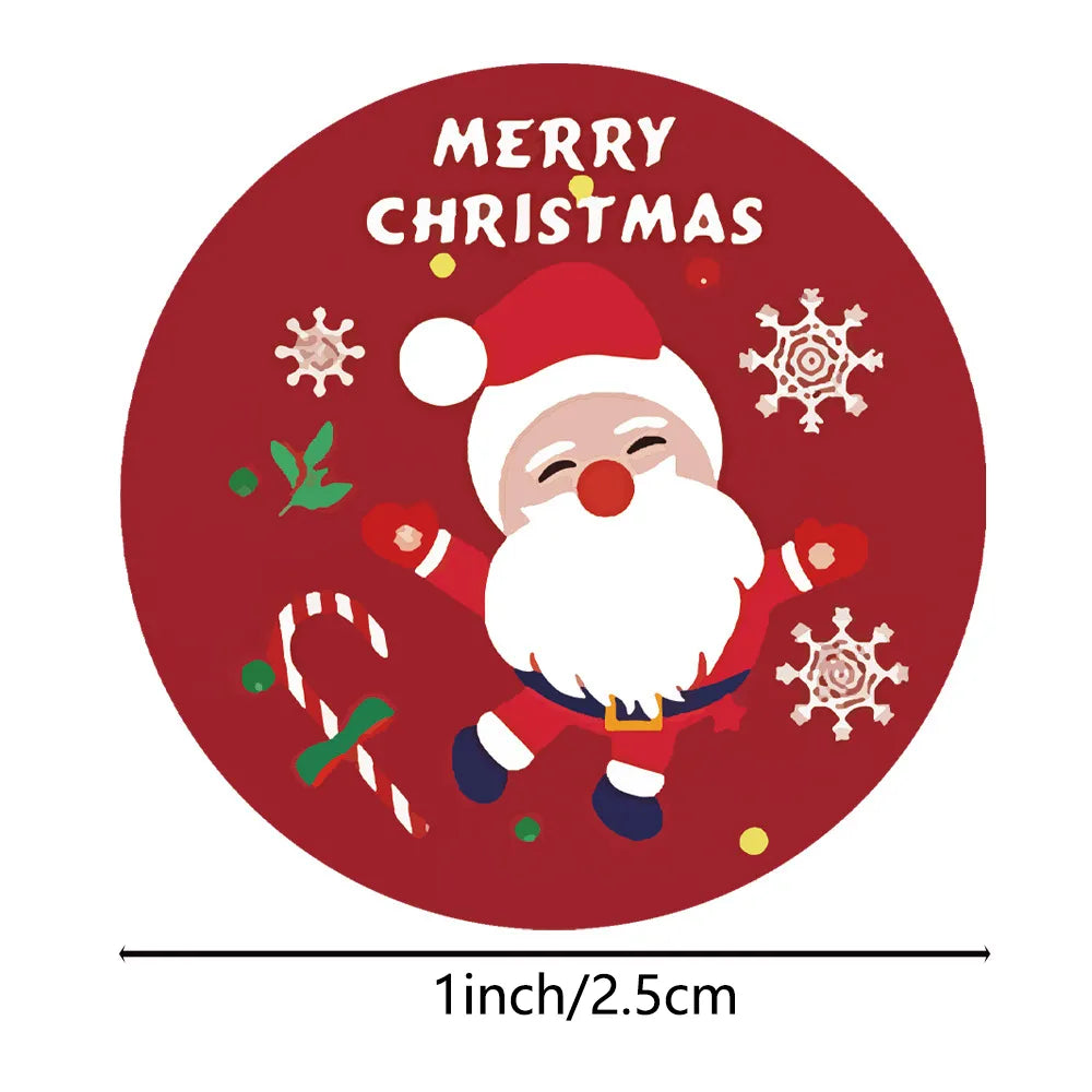 Christmas Seal Label Stickers