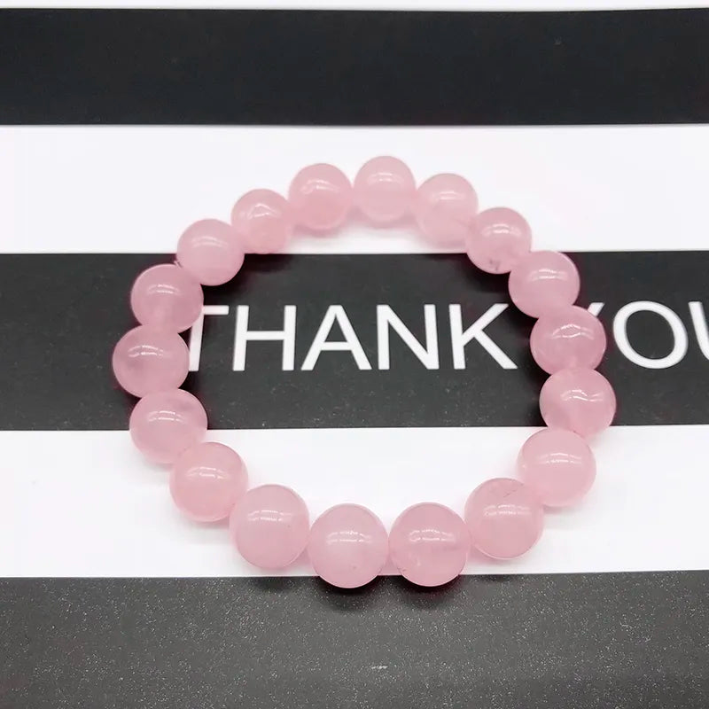 Pink Rose Quartz Bracelet