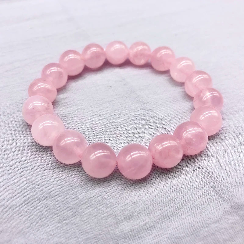 Pink Rose Quartz Bracelet