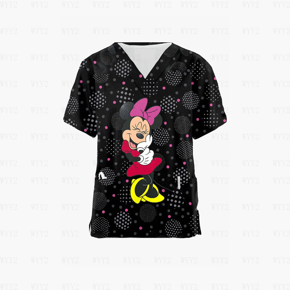 Disney Print Nurse Scrub