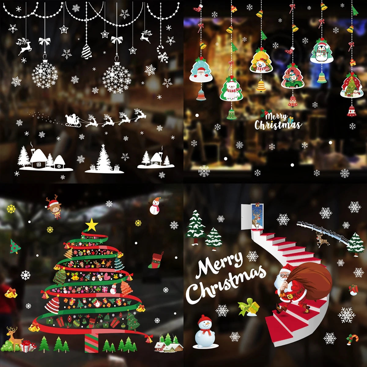 Christmas Wall Window Stickers