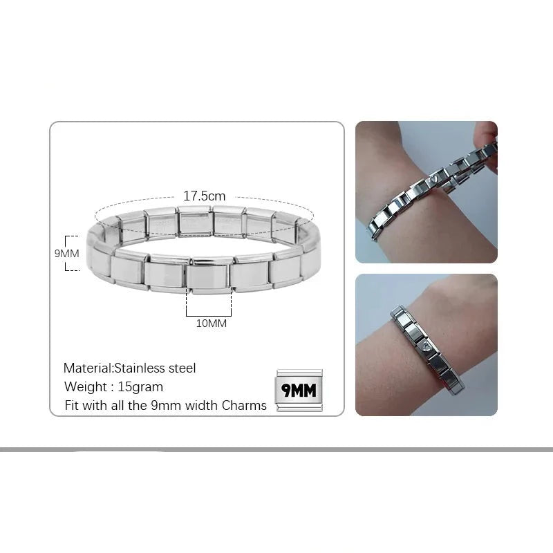 Elastic Stainless Steel Bracelet