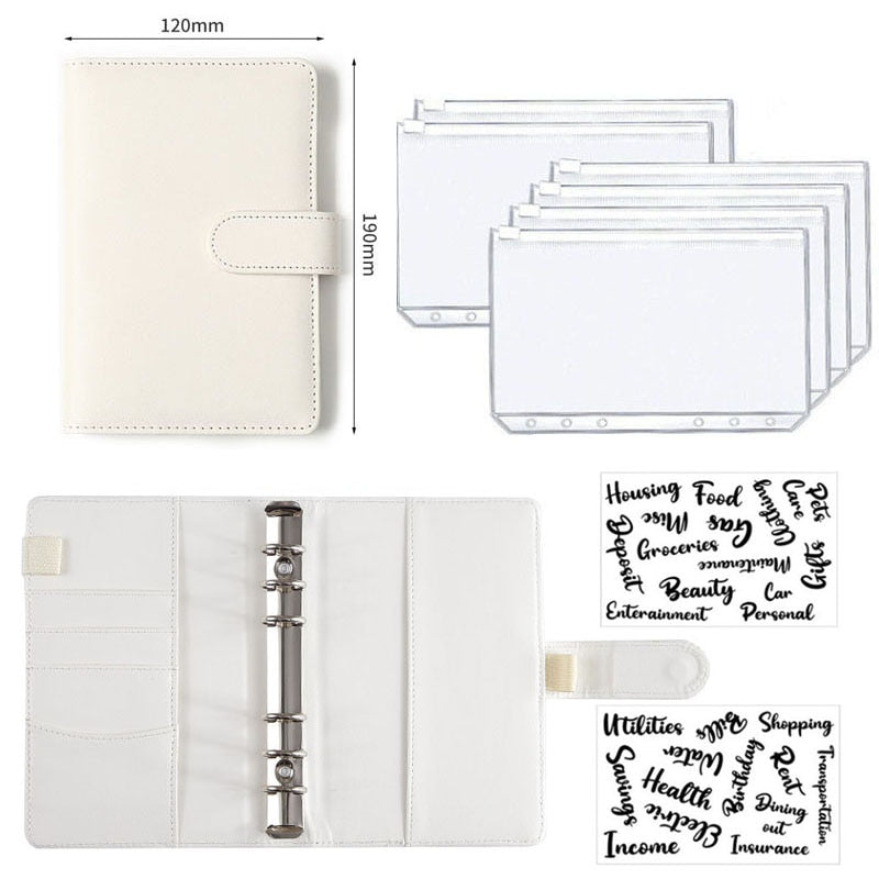 Leather Budget Binder