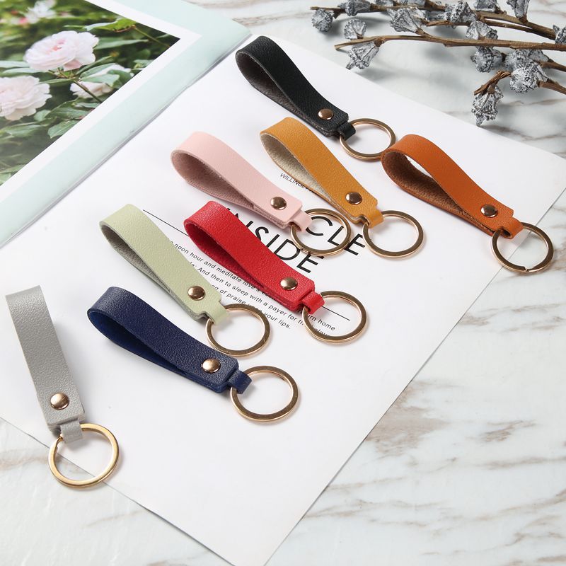 Leather Keychain